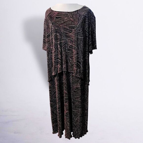 CONNECTED MAXI WOMENS DRESS, Sz 18W - Picture 2 of 10